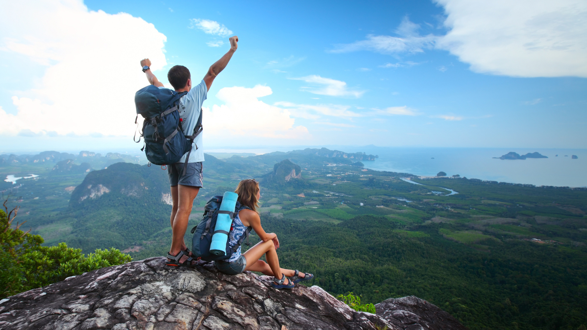Free download Hiking people men women landscapes scenic mountains sky clouds mood [1920x1200] for your Desktop, Mobile & Tablet. Explore Backpacking Wallpaper. Hiking Wallpaper, Arcteryx Desktop Wallpaper