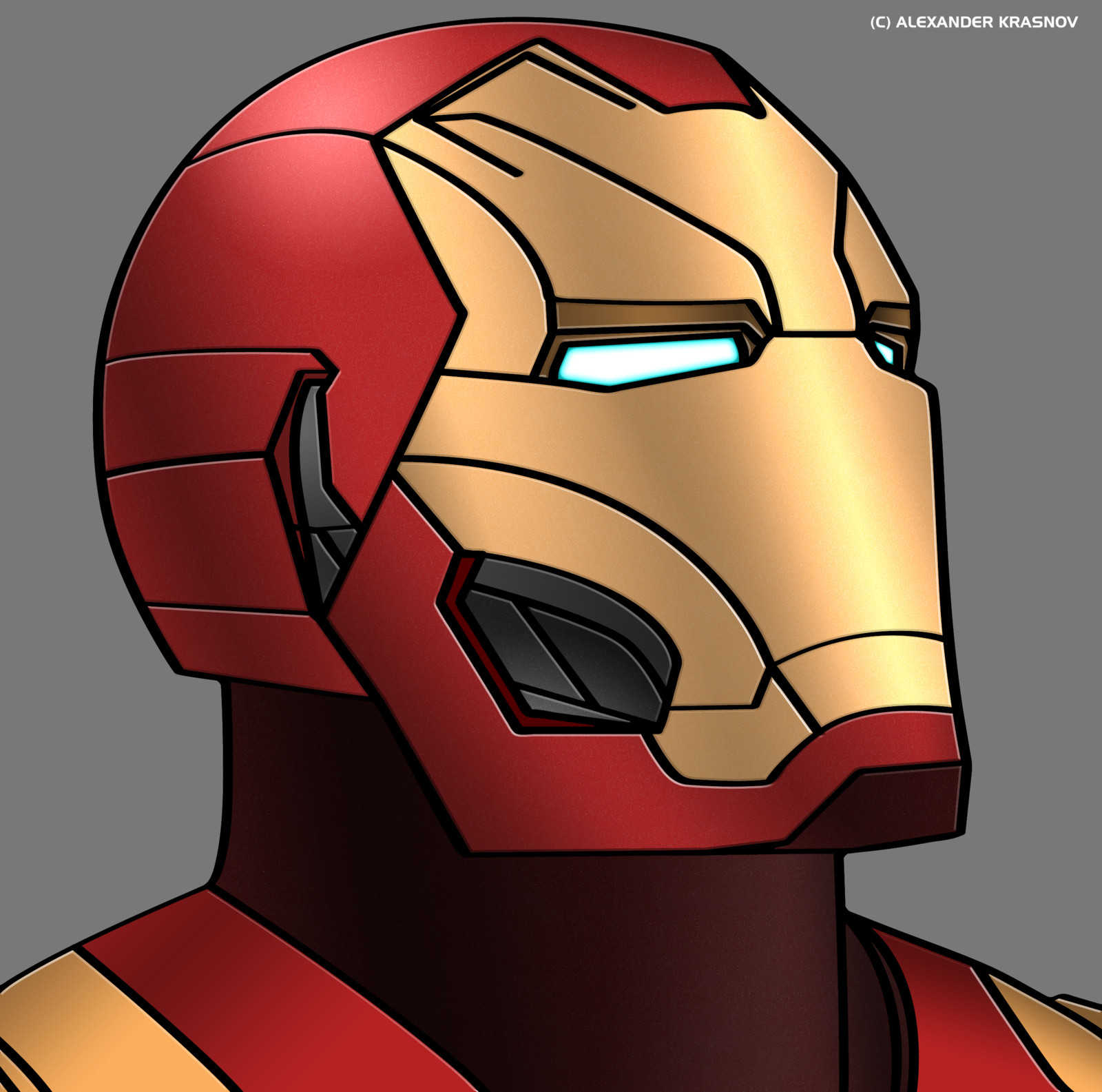Iron Man Art, Alexander Manakhov