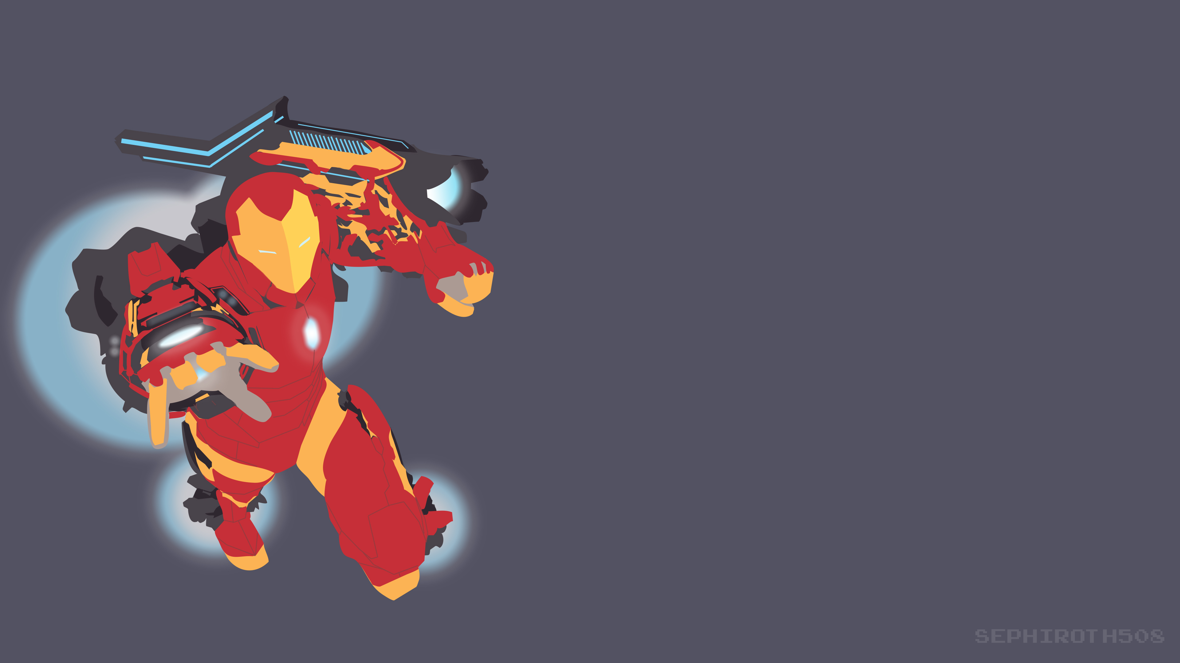 Iron Man Vector 5k, HD Superheroes, 4k Wallpaper, Image, Background, Photo and Picture