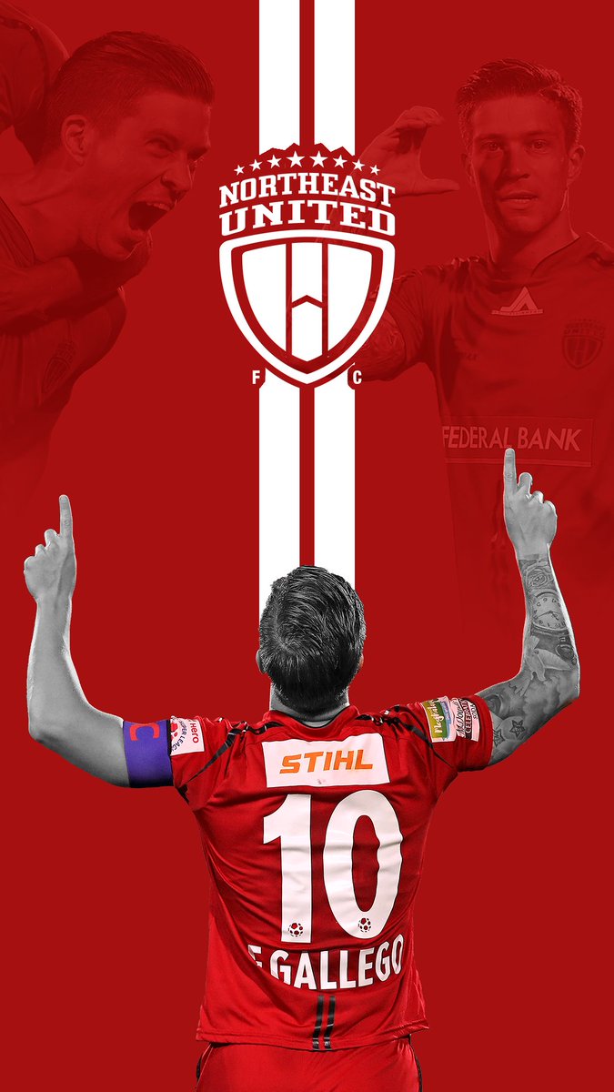 NorthEast United FC sur Twitter, 3️⃣ Stunning Wallpaper of our favorite no.10!