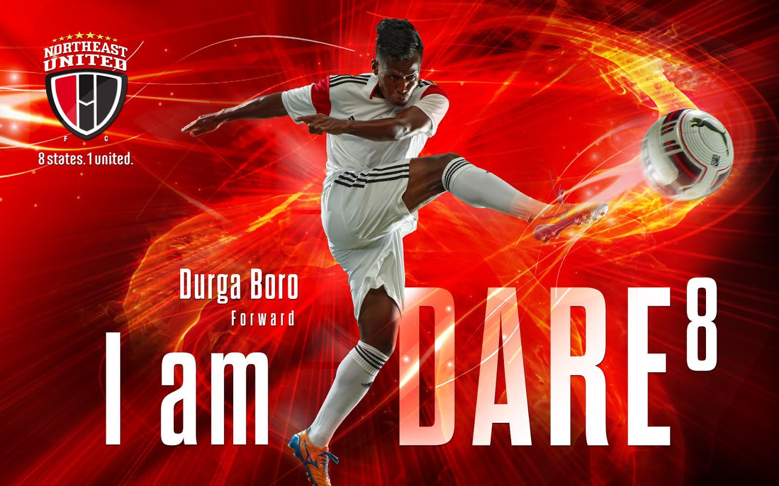 NorthEast United FC wallpaper of Durga Boro & all your favourite #NEUtdFC stars - #TheHighlanders