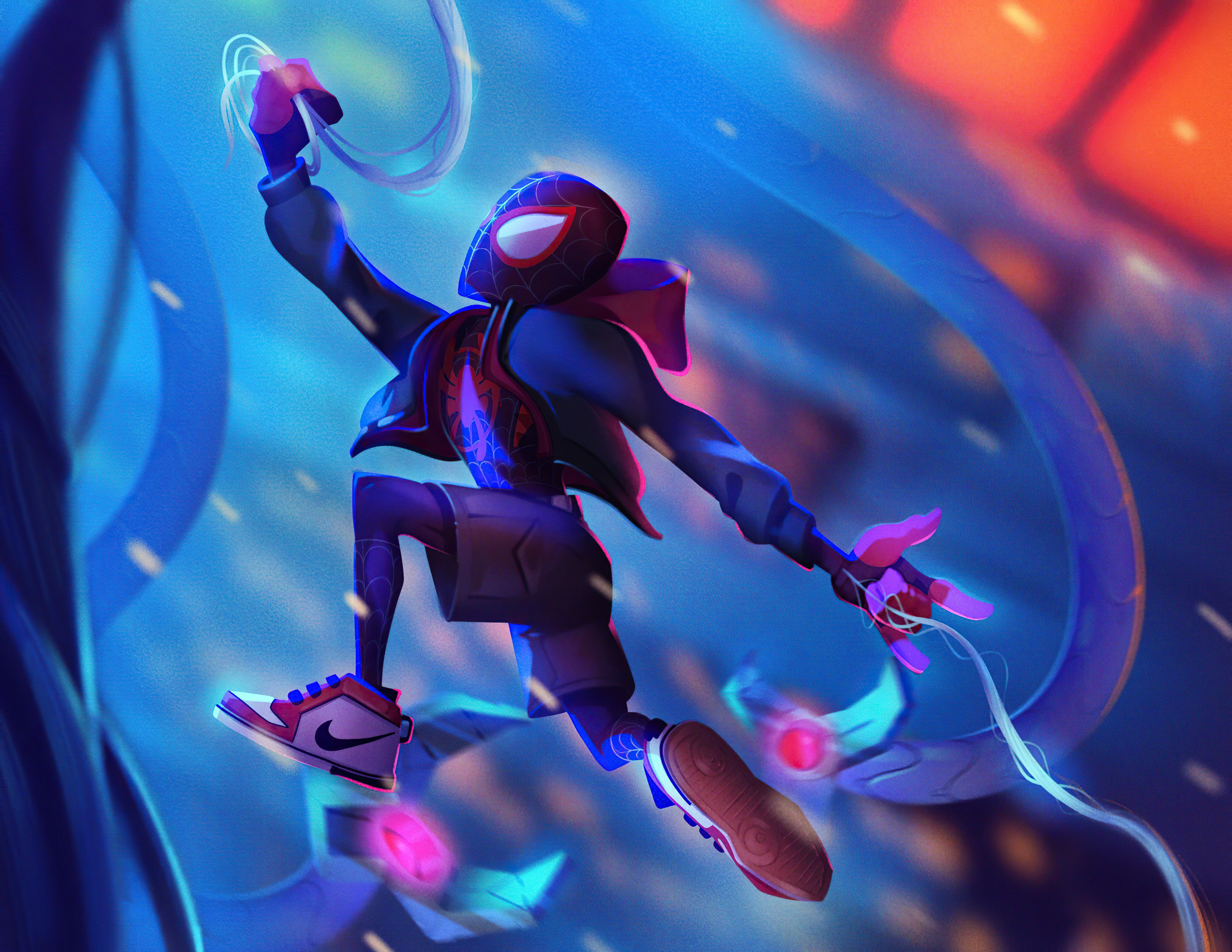 Spider Man Little Miles 4k, HD Superheroes, 4k Wallpaper, Image, Background, Photo and Picture