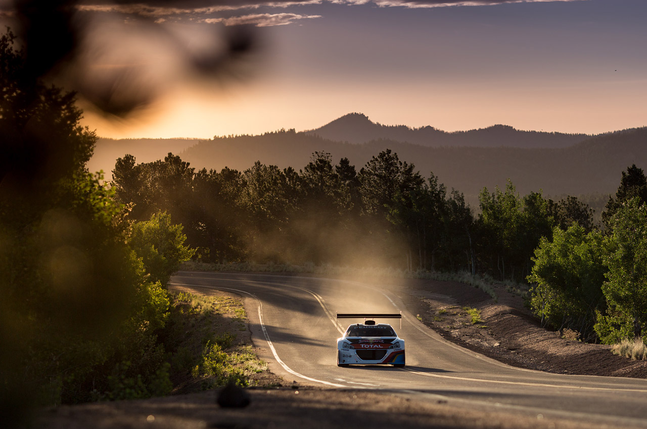 Sebastien Loeb's Peugeot 208 T16 at Pikes Peak Photo Car NO Fun! Muscle Cars and Power Cars!