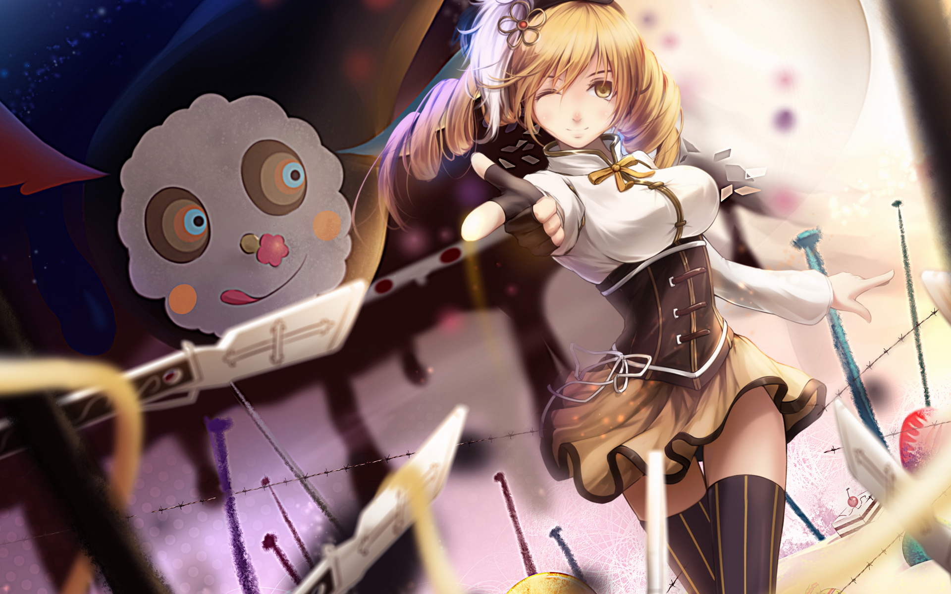 Mami Tomoe HD Wallpaper