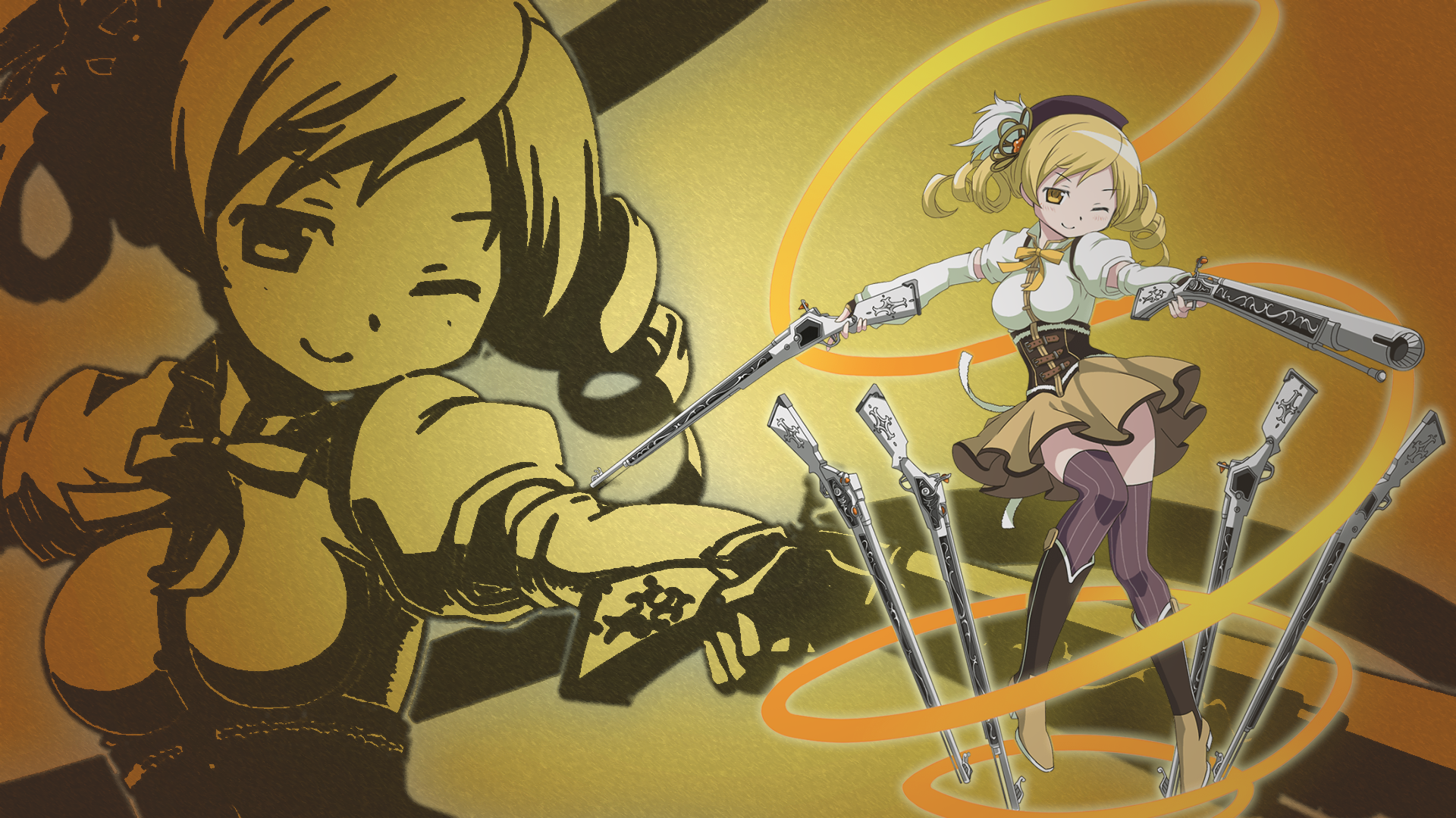 Mami Tomoe HD Wallpaper