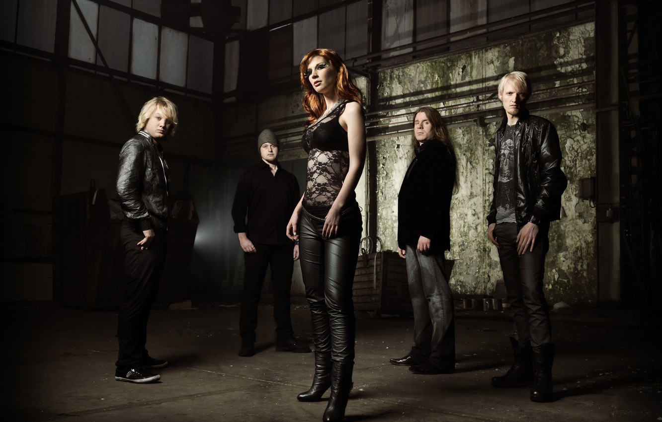 Wallpaper group, redhead, Delain, John Charlotte Wessels image for desktop, section музыка
