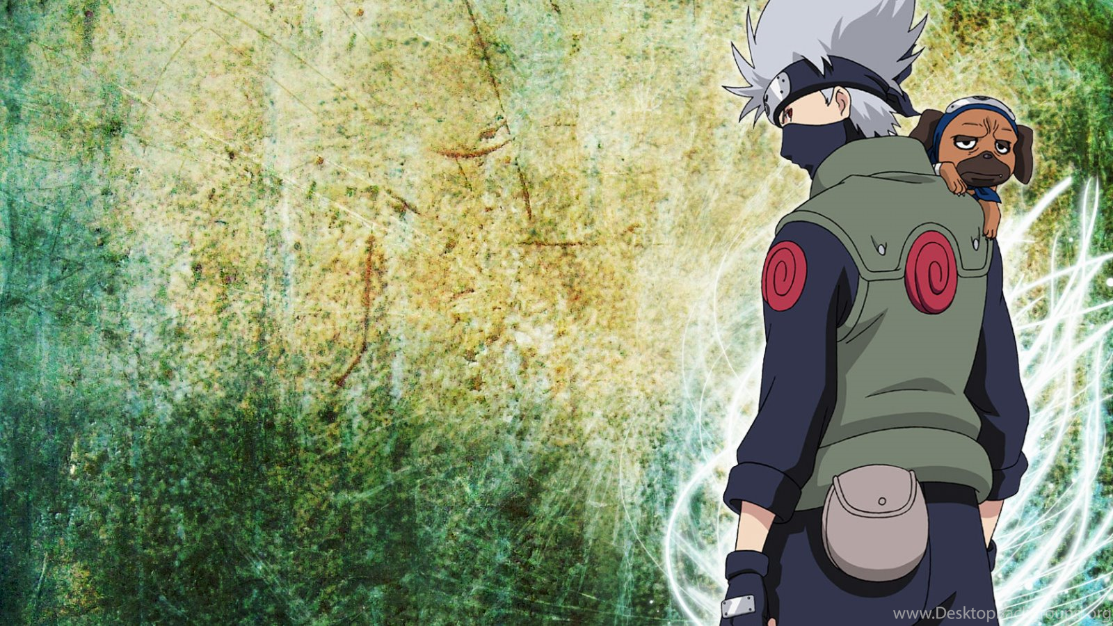Kakashi Hatake Pakkun Wallpaper Desktop Background