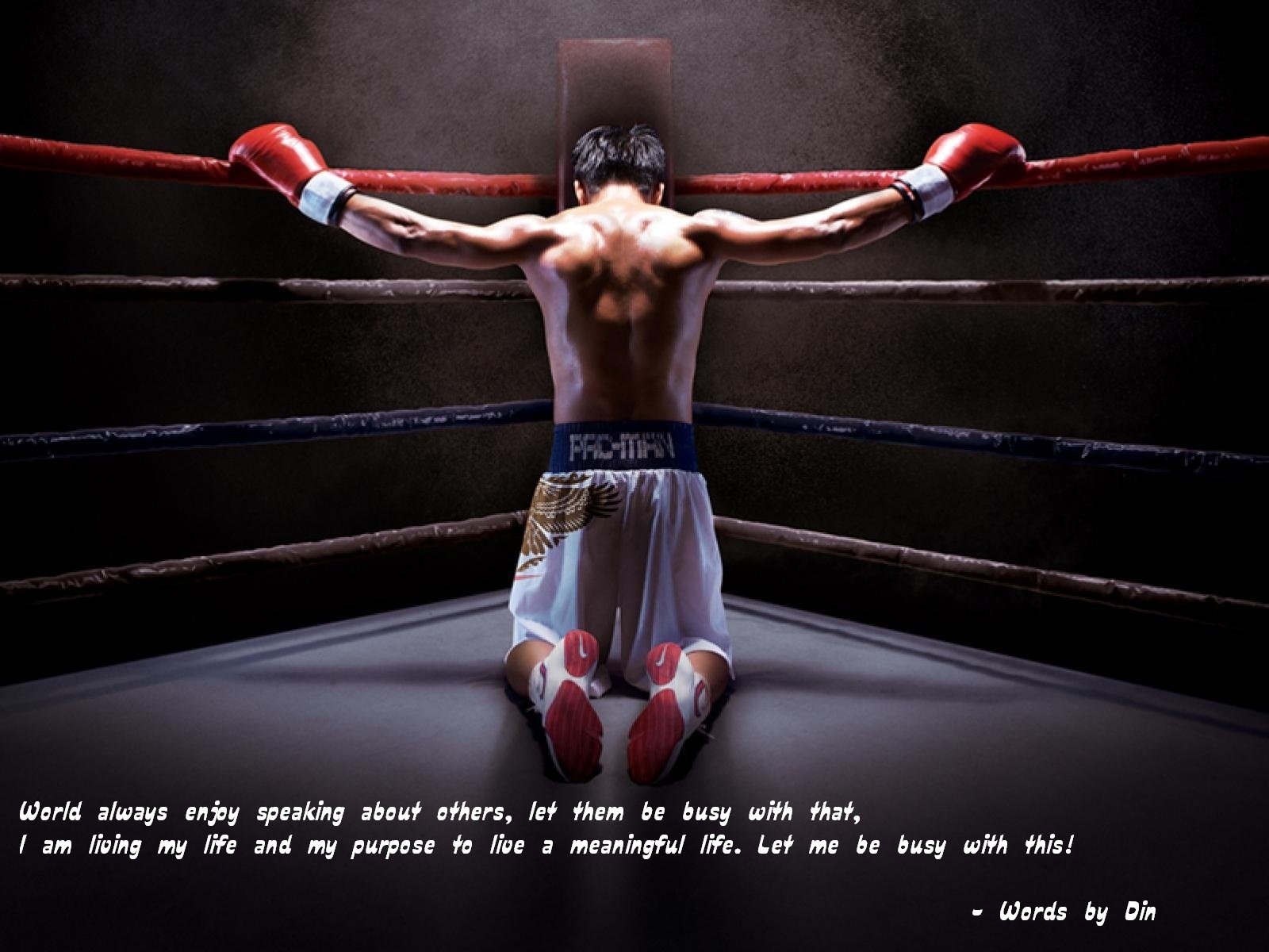 Boxing Quotes Wallpaper. QuotesGram