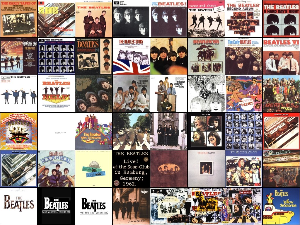 Free download The Beatles Wallpaper 1024x768 The Beatles Collage Album Covers [1024x768] for your Desktop, Mobile & Tablet. Explore Album Cover Wallpaper. Classic Rock Album Covers Wallpaper, Rock Album