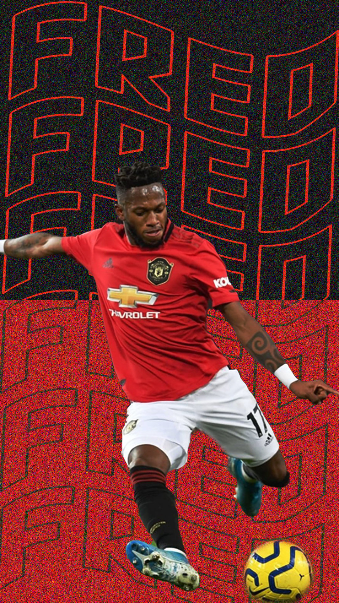 Did a Fred wallpaper. Loved how he improved this season