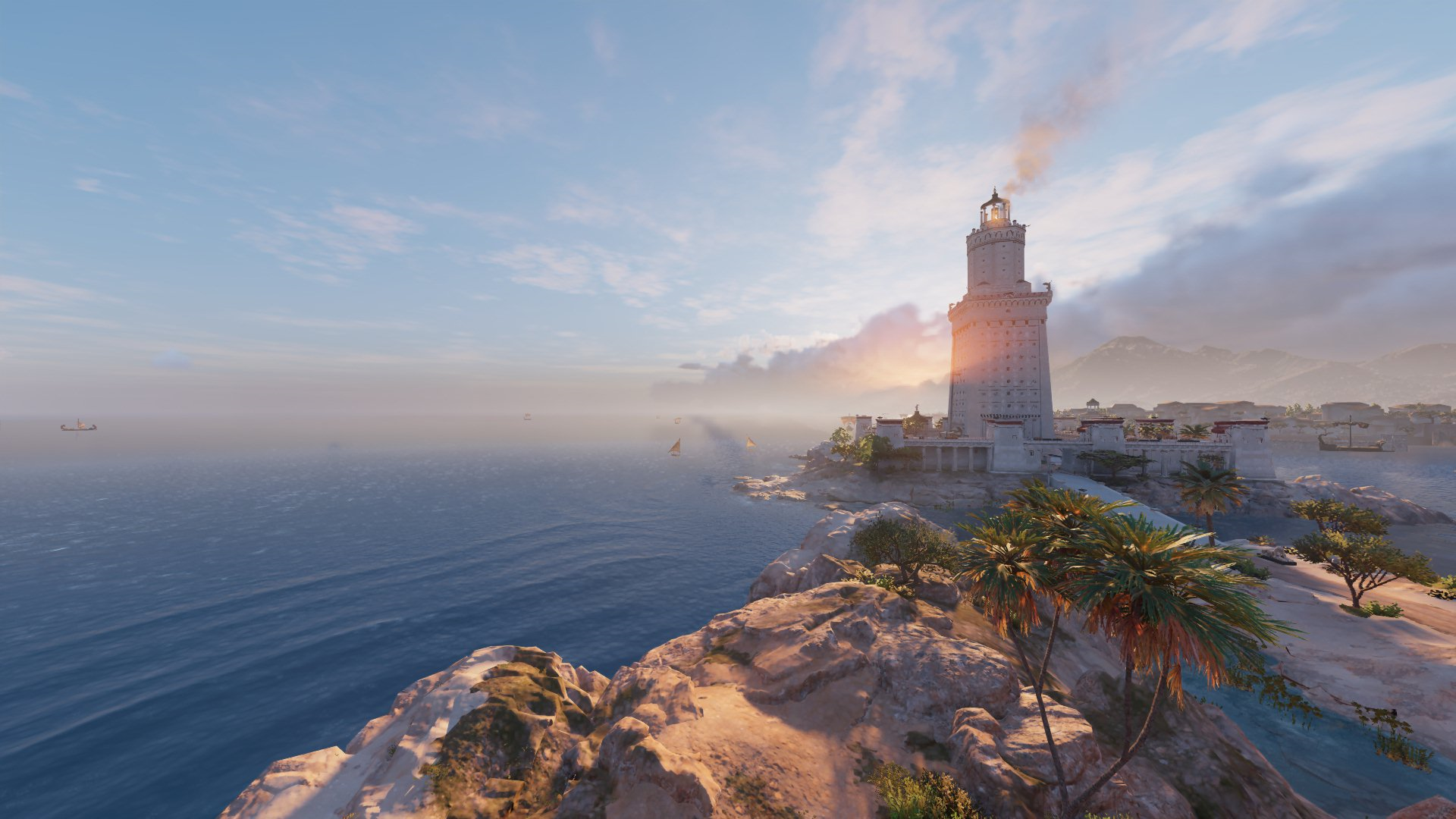 Lighthouse Of Alexandria In Assassins Creed