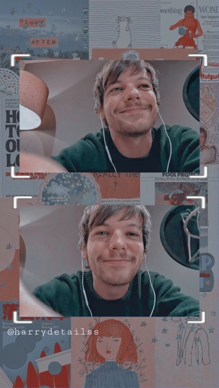 Louis Tomlinson aesthetic wallpaper discovered