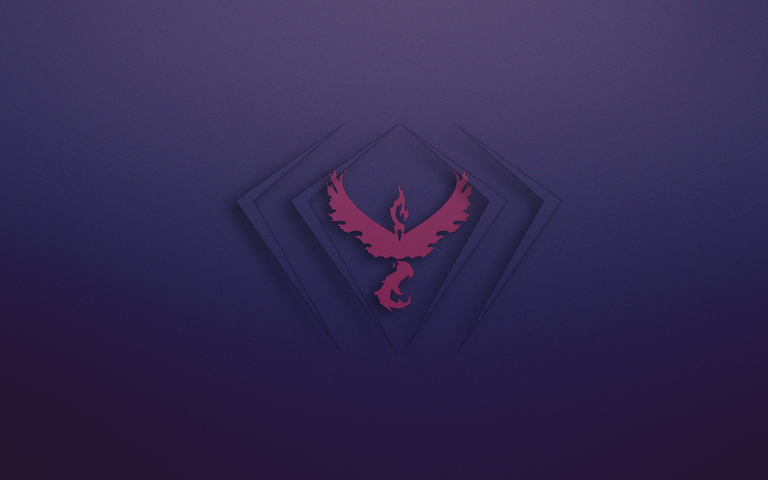 purple, Team Valor, Minimalism, Pokemon Go Wallpaper HD / Desktop and Mobile Background