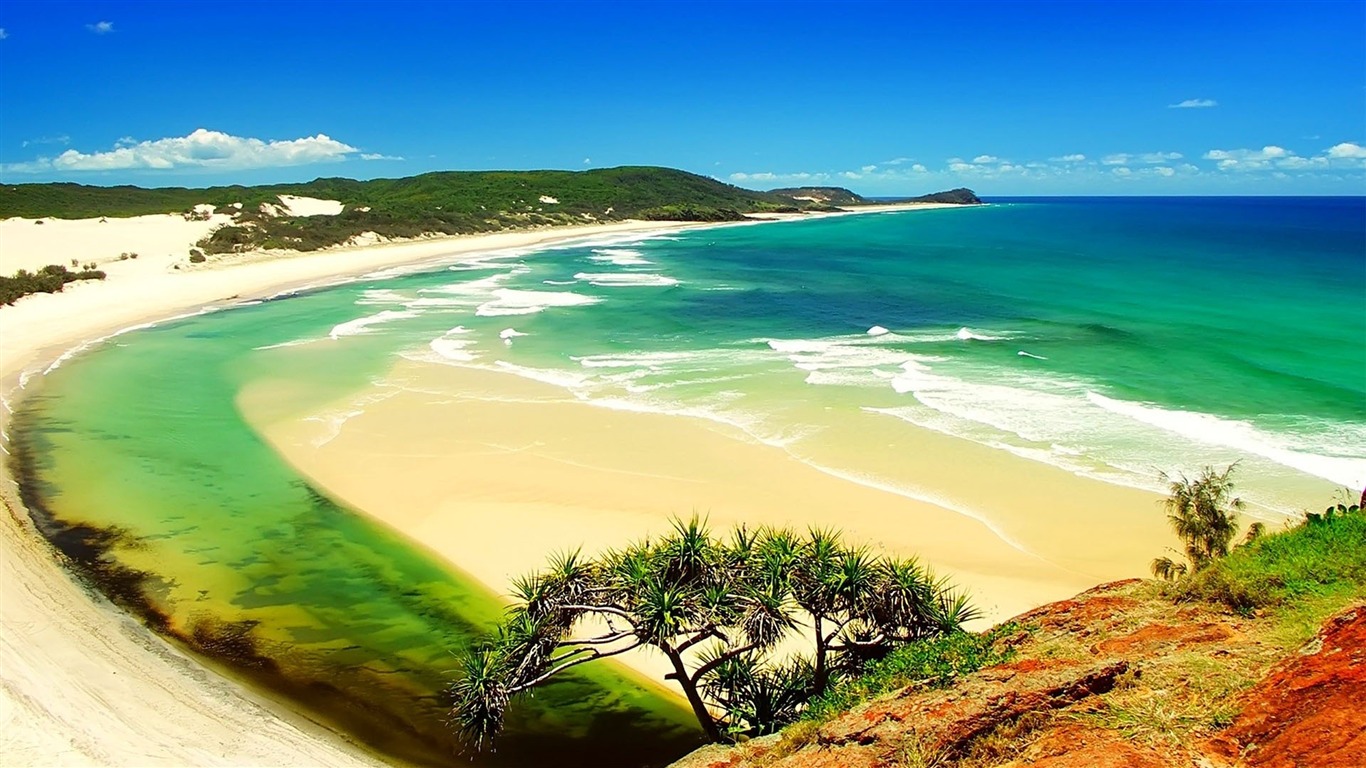 Cool Beach Landscape 2014 HD Desktop Wallpaper