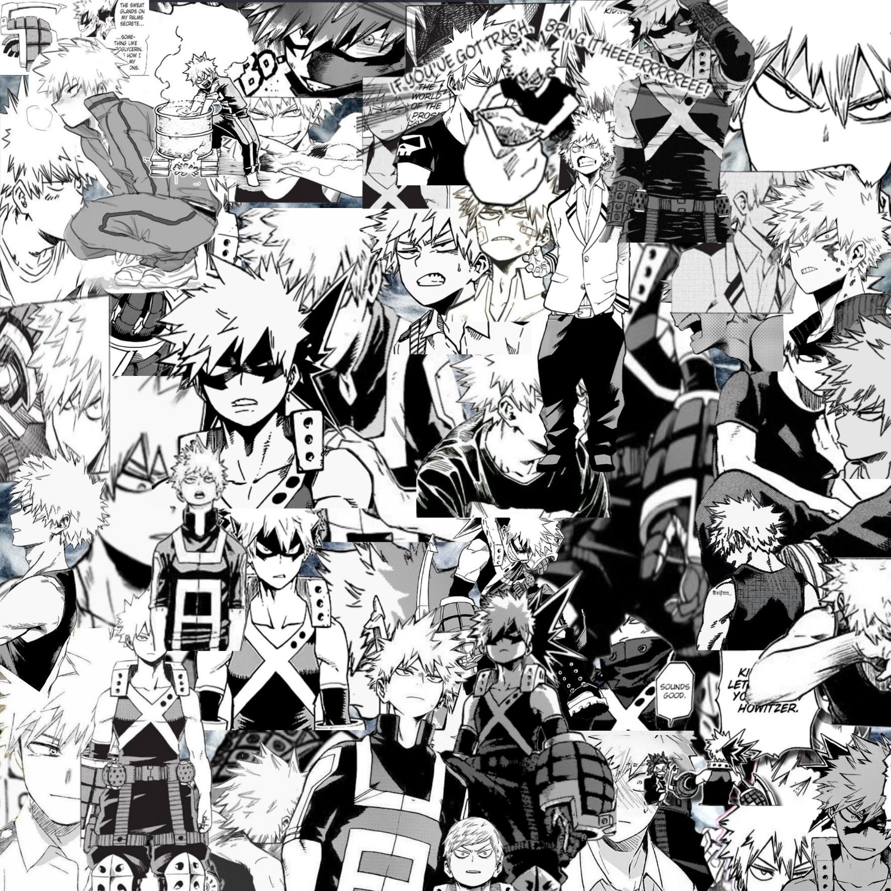 Manga Collage Wallpaper