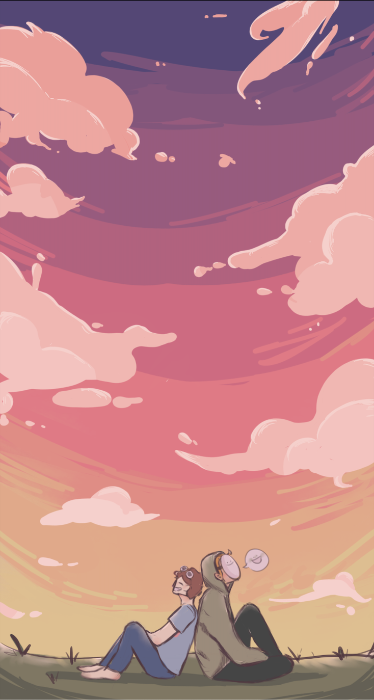 george and dream wallpaper <3. Mc wallpaper, Team wallpaper, Minecraft wallpaper