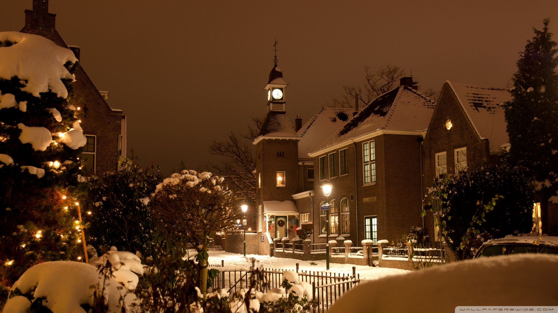 Small Town Wallpaper