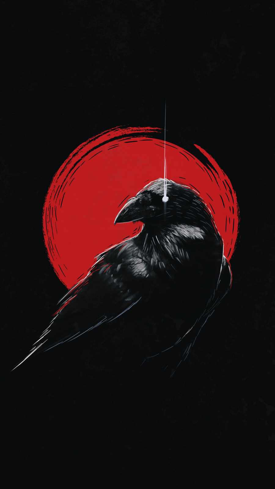 Dark Raven IPhone Wallpaper Wallpaper, iPhone Wallpaper