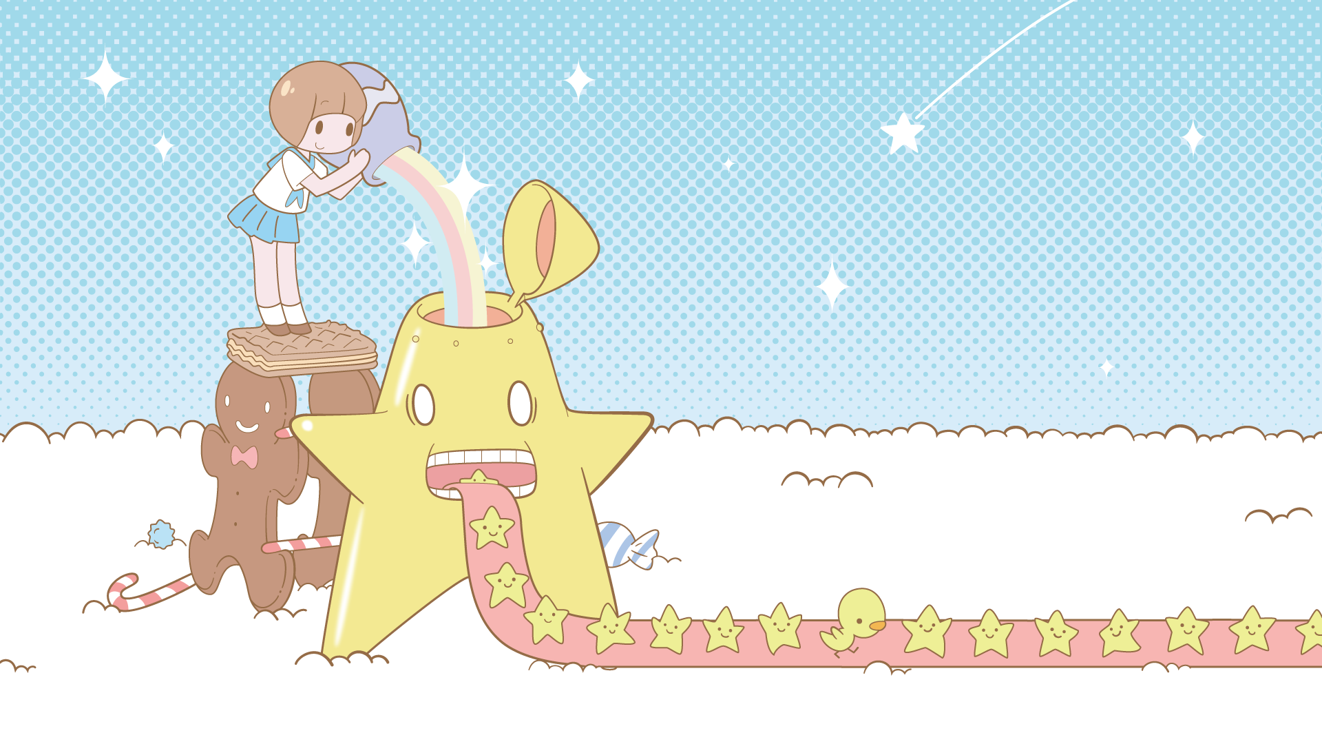 Mako Mankanshoku HD Wallpaper