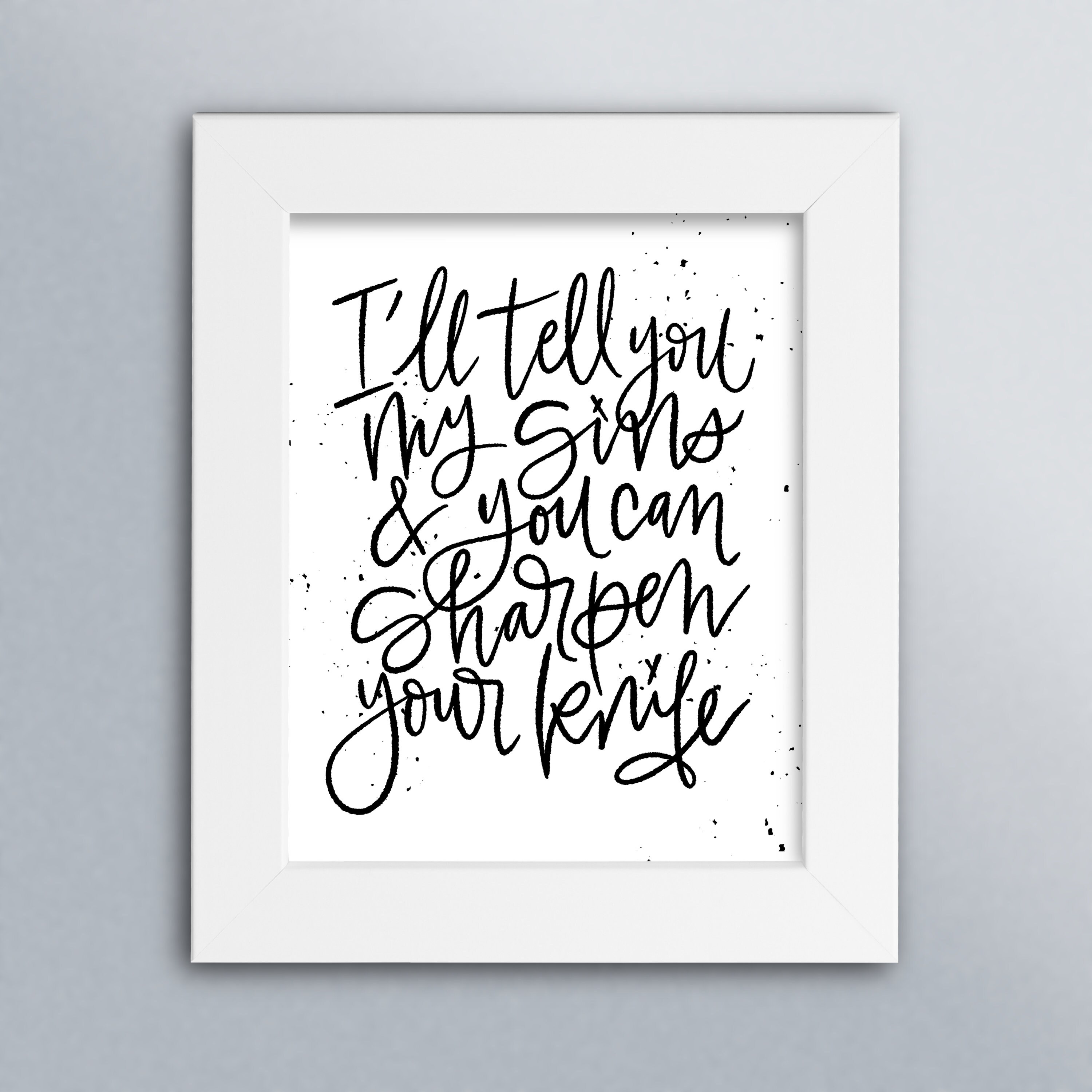 Take Me to Church Hozier Print