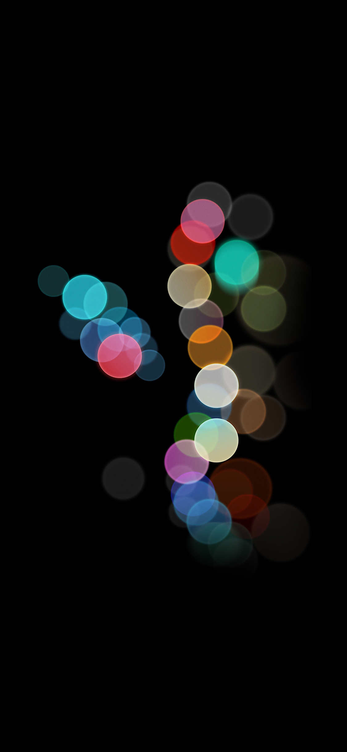 Bokeh dark art illustration iPhone X Wallpaper Free Download