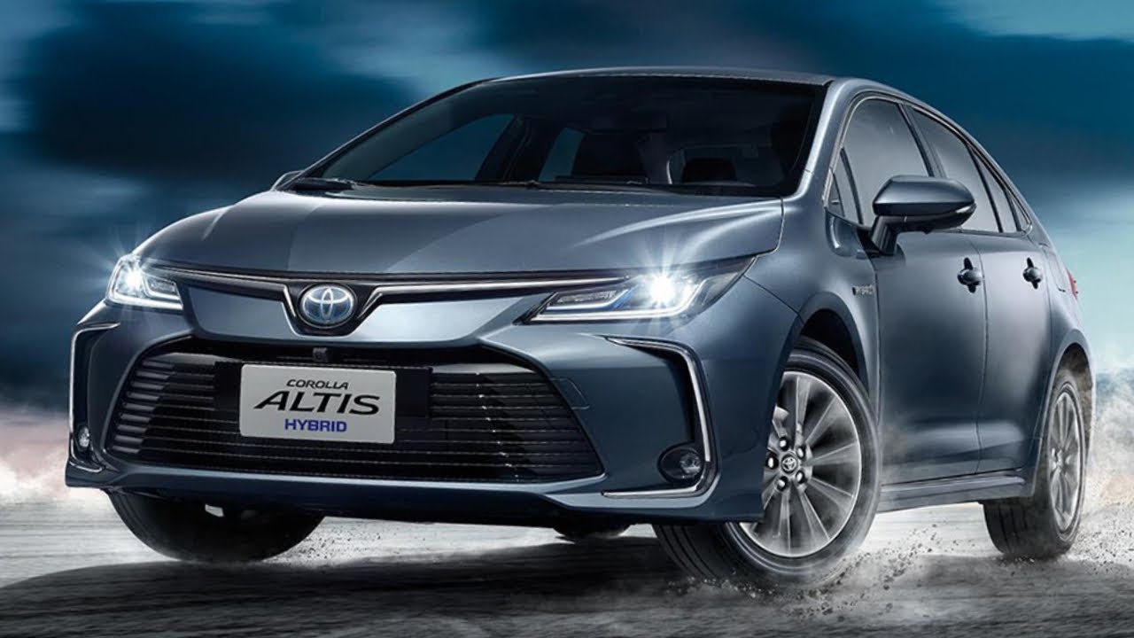 Corolla Altis Hybrid Unveiled New Corolla Altis Sedan