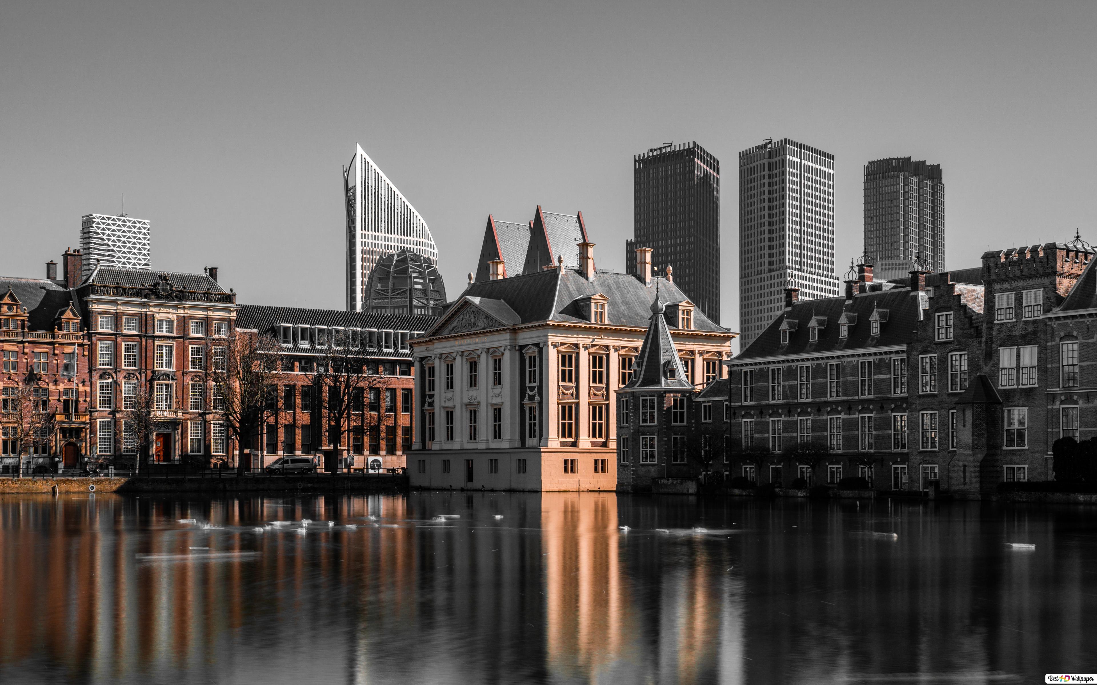 Den Haag Nederland 5K HD wallpaper download