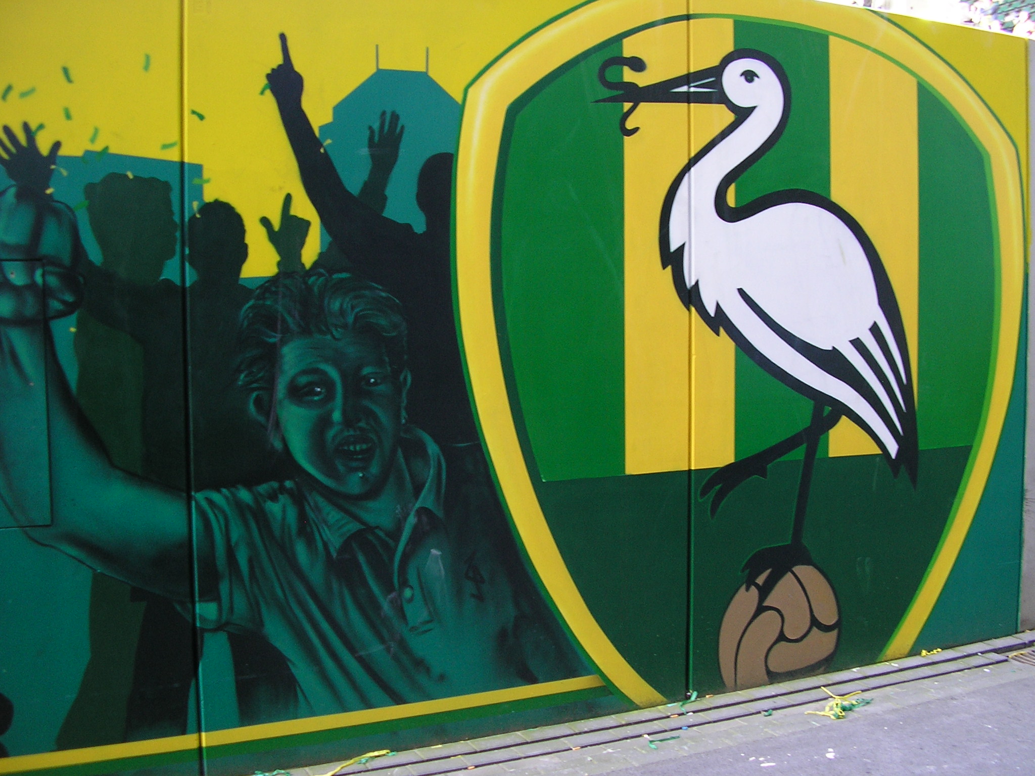 Mural, ADO Den Haag