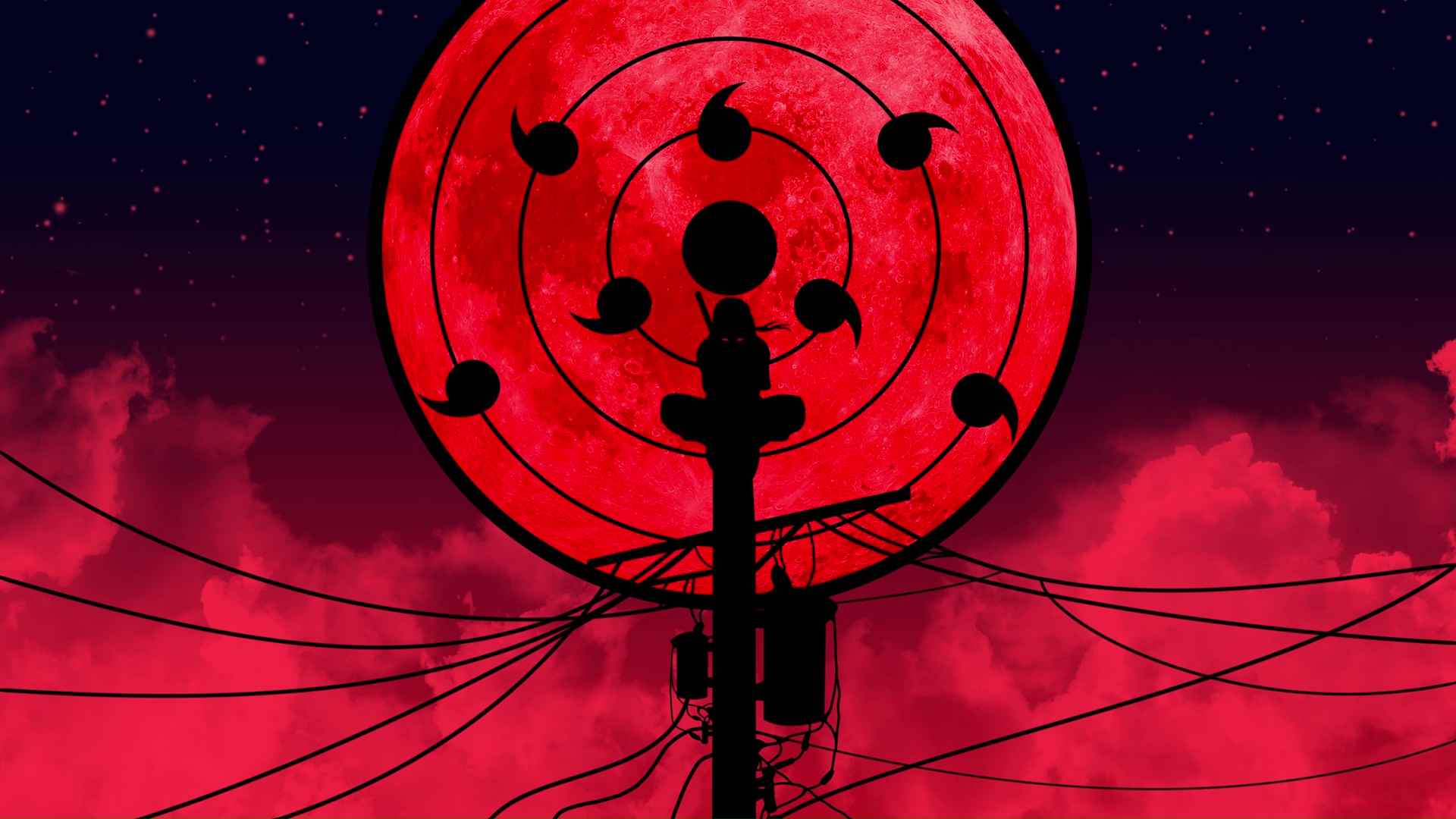 Itachi Uchiha Moonlit Night Live Wallpaper