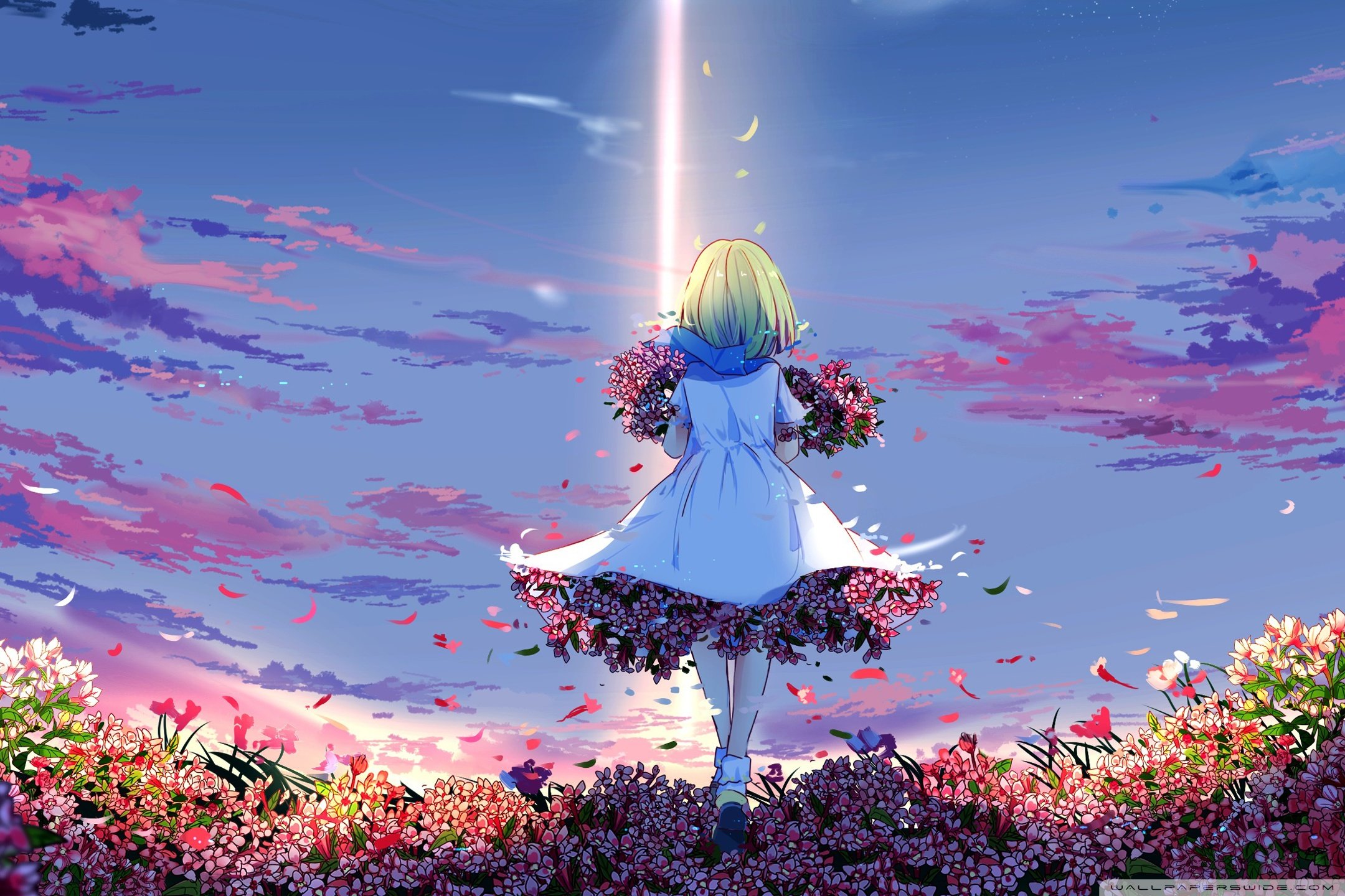 Anime Girl Ultra HD Desktop Background Wallpaper for: Widescreen & UltraWide Desktop & Laptop, Multi Display, Dual Monitor, Tablet