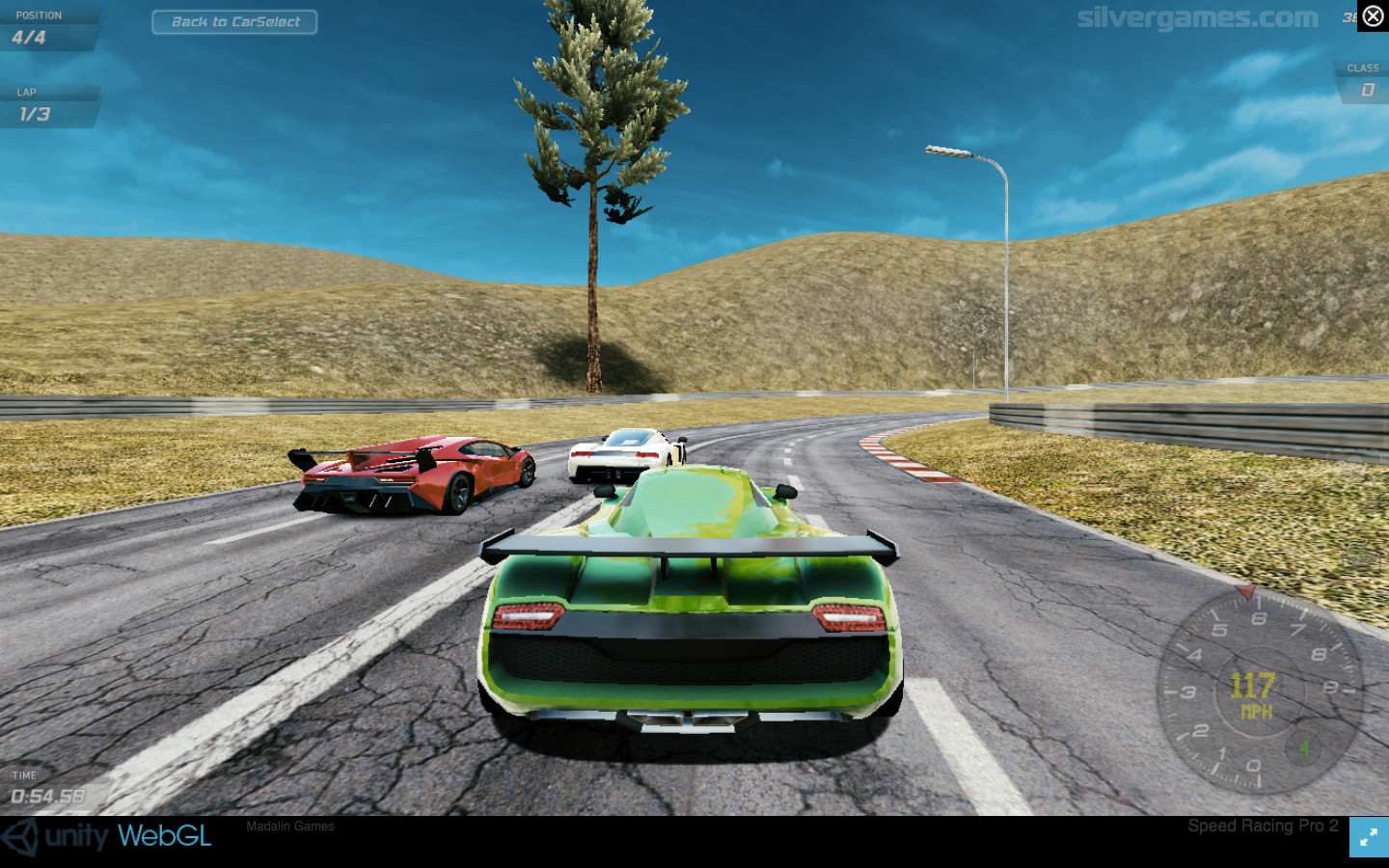Speed Racing Pro 2 gratuits en ligne sur Silvergames.com