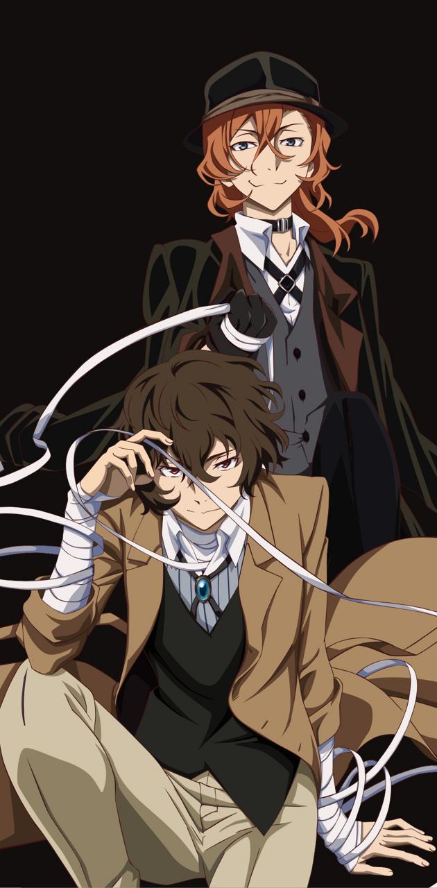 Dazai and Chuuya wallpaper
