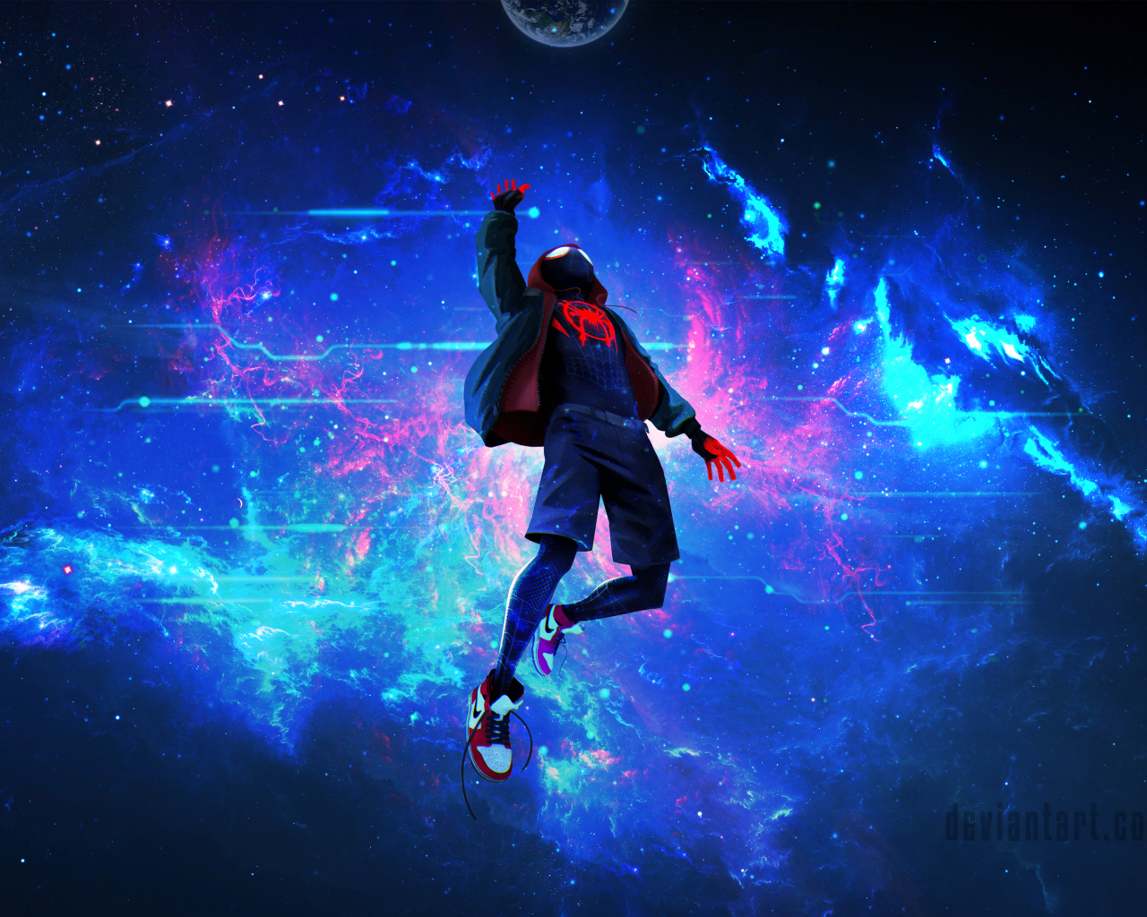 Free Download Spiderman Miles Lost In Space Wallpaper 4k By Akaniya [3840x2160] For Your Desktop, Mobile & Tablet. Explore Spider Man And Miles Wallpaper. Spider Man Wallpaper, Spider Man Wallpaper