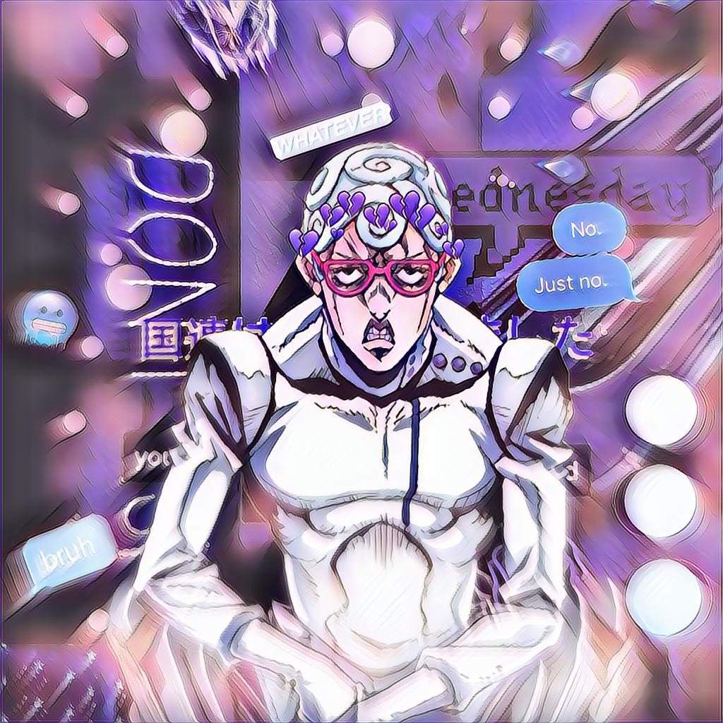 Ghiaccio Edit. JoJo Amino Amino