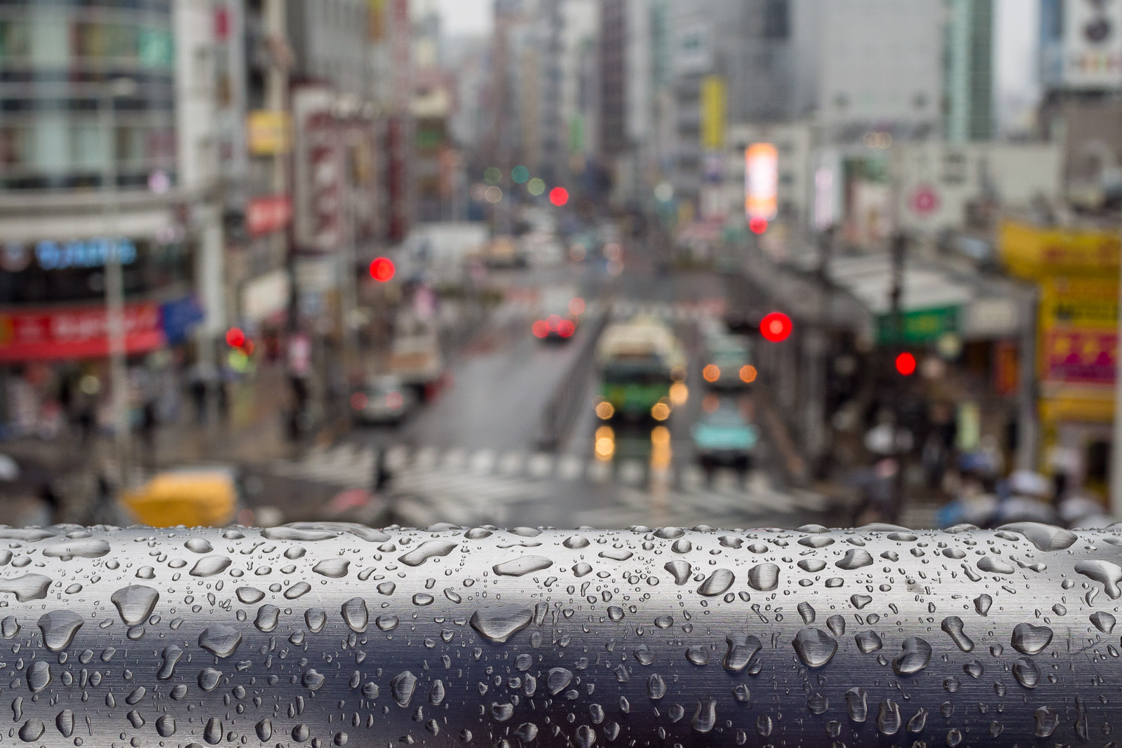 Wallpaper, Japan, street, snow, winter, rain, road, Tokyo, day, weather, urban area 1600x1067