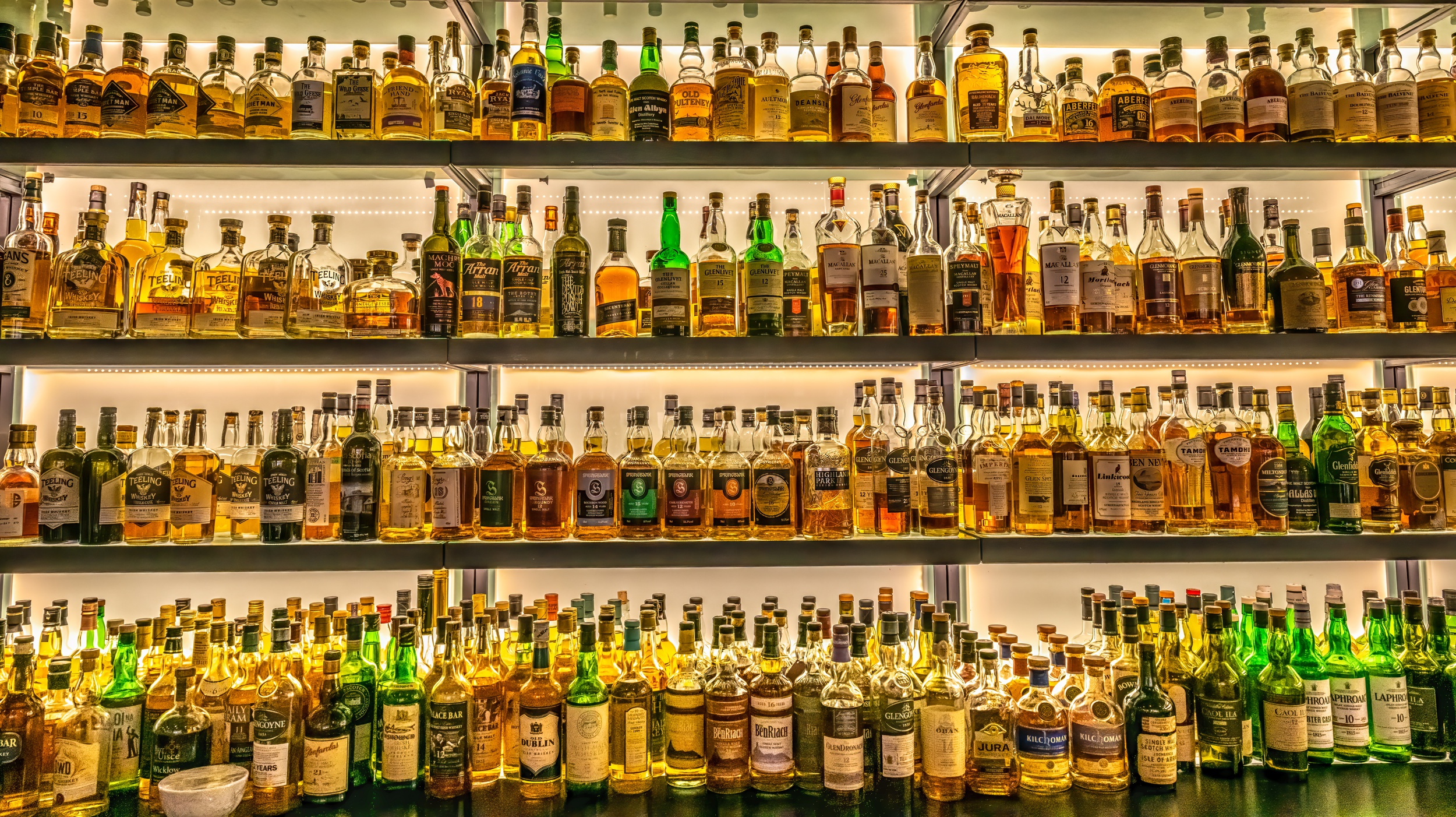 Bottle Alcohol Wallpaper:2500x1402