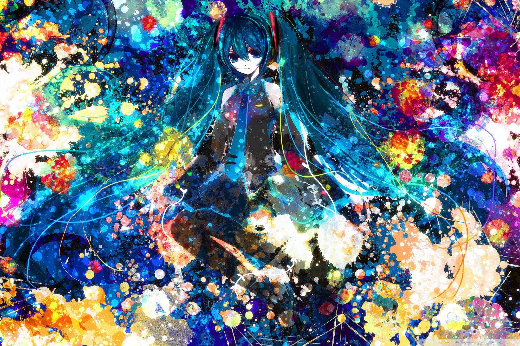 Color Splash Wallpaper HD. Anime wallpaper, Anime art dark, Anime