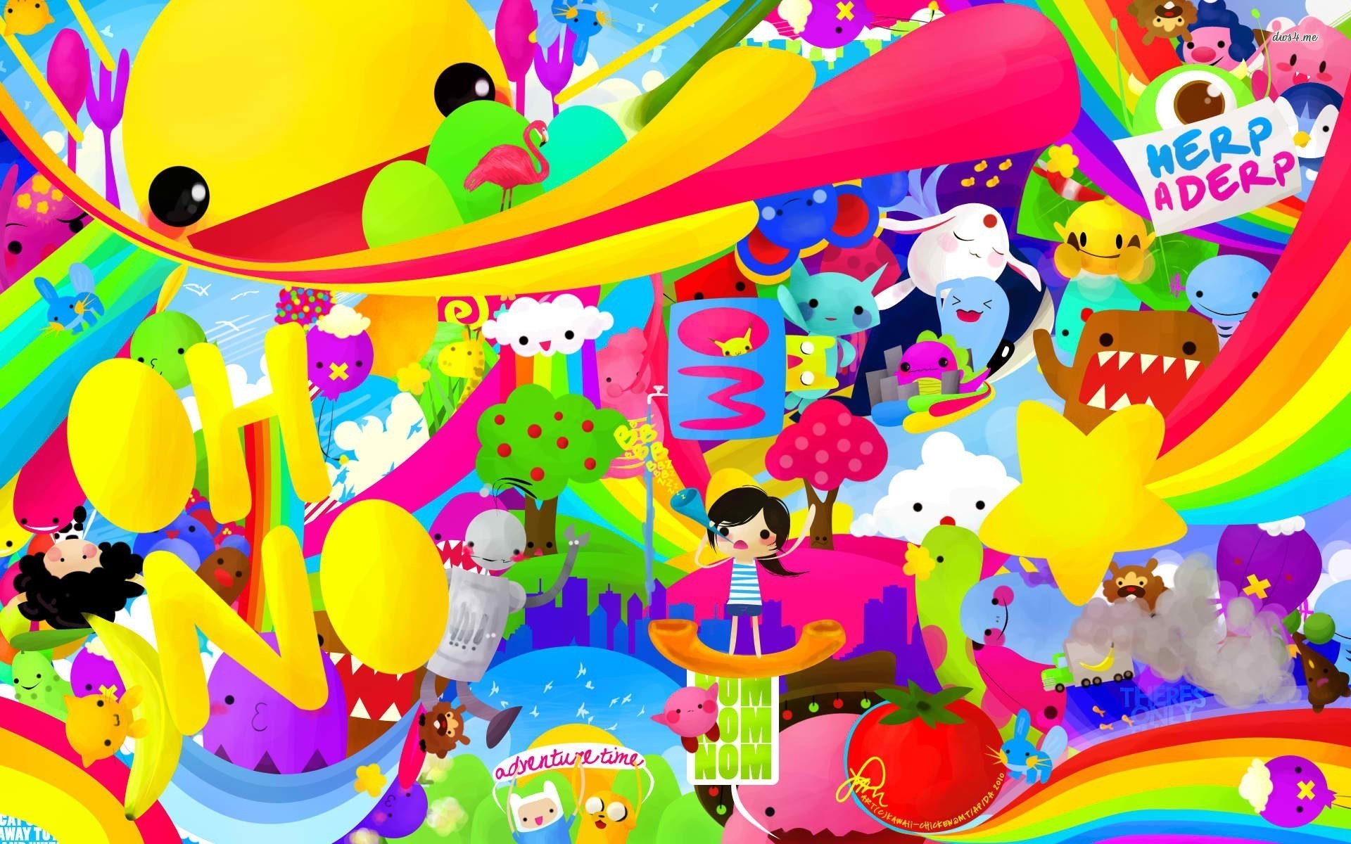 Colorful wallpaper