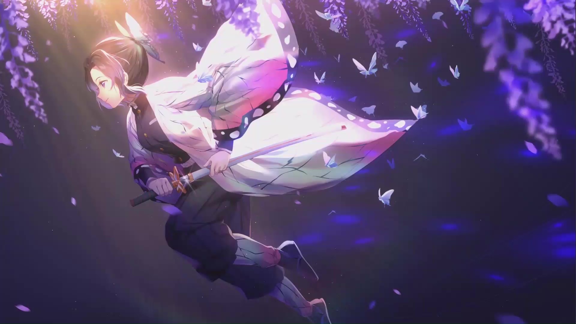 Shinobu Kochou Kimetsu No Yaiba Live Wallpaper