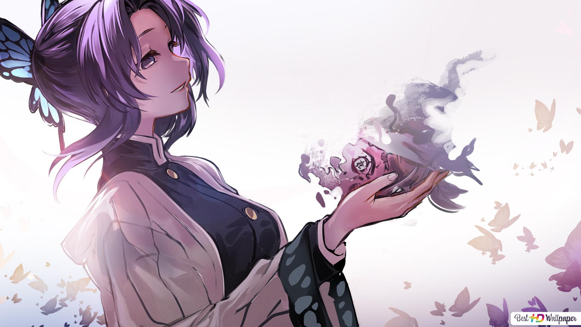 Kimetsu No Yaiba Kochou HD wallpaper download