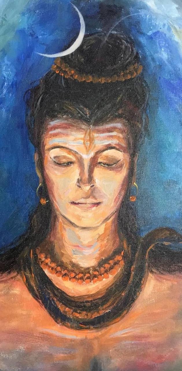 Shiva Painting wallpaper