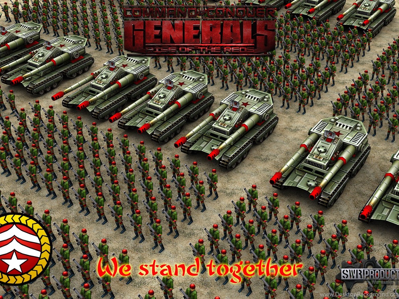 Welcome To Rise Of The Reds A C&C Generals Zero Hour Modification Desktop Background
