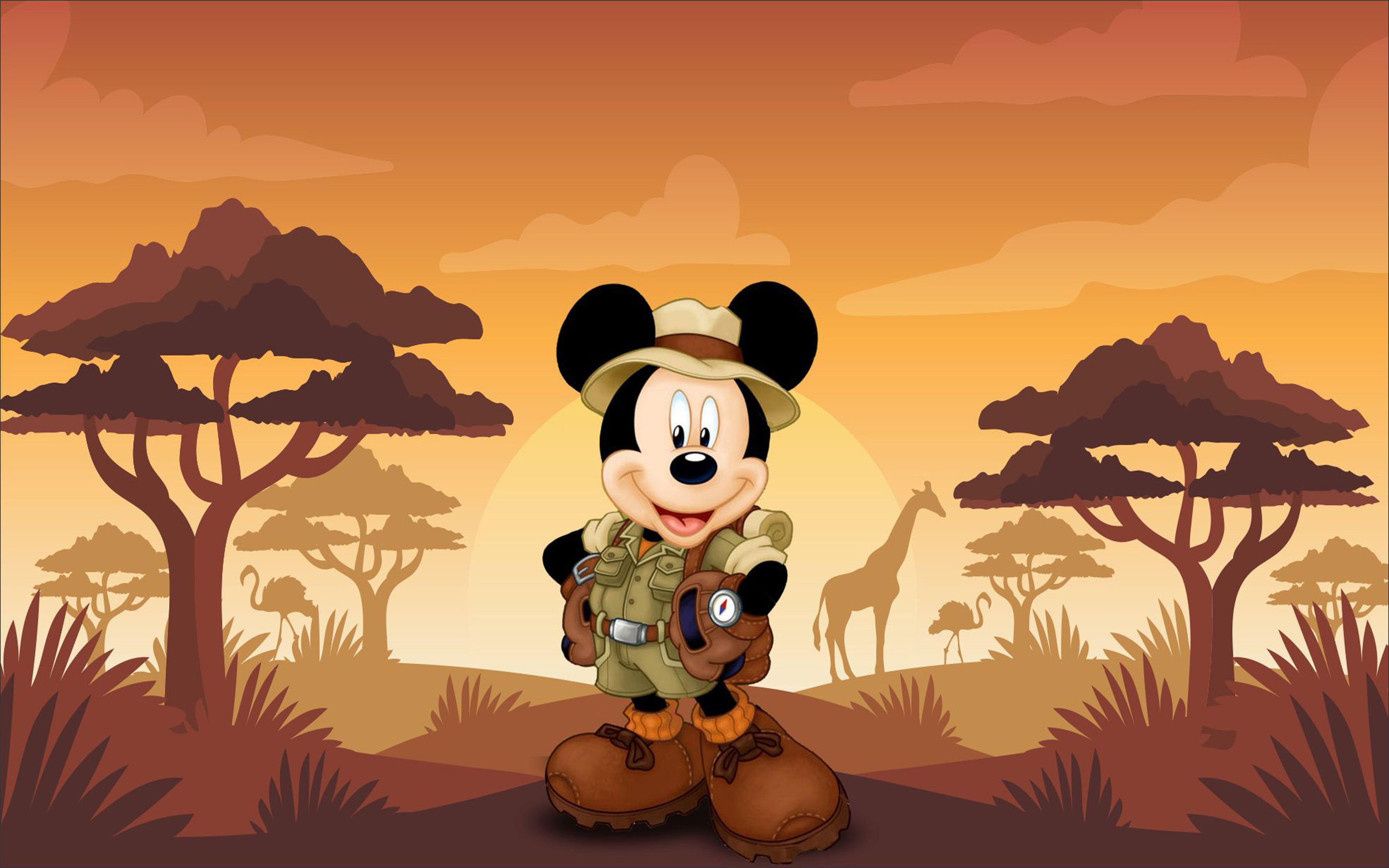 Mickey Safari Wallpaper Free Mickey Safari Background