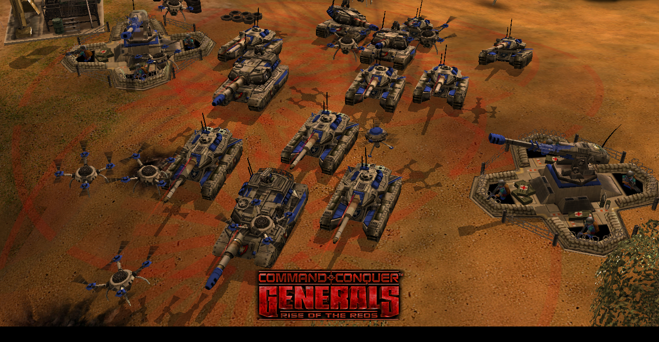 USA wallpaper for windows [1.86] file of the Reds mod for C&C: Generals Zero Hour