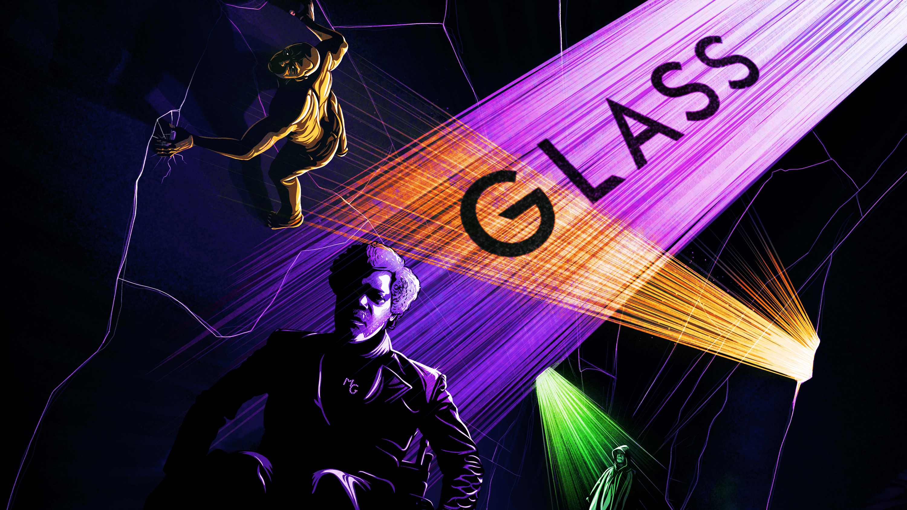 Glass Movie Fan Poster, HD Movies, 4k Wallpaper, Image, Background, Photo and Picture