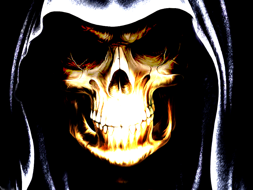 Ghost Skull PC Wallpaper
