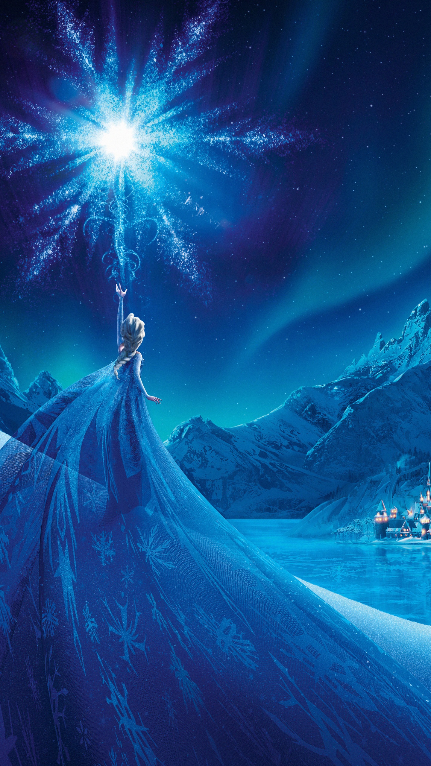 Frozen Wallpaper 4K, Elsa, Disney Princess, Animation, Movies