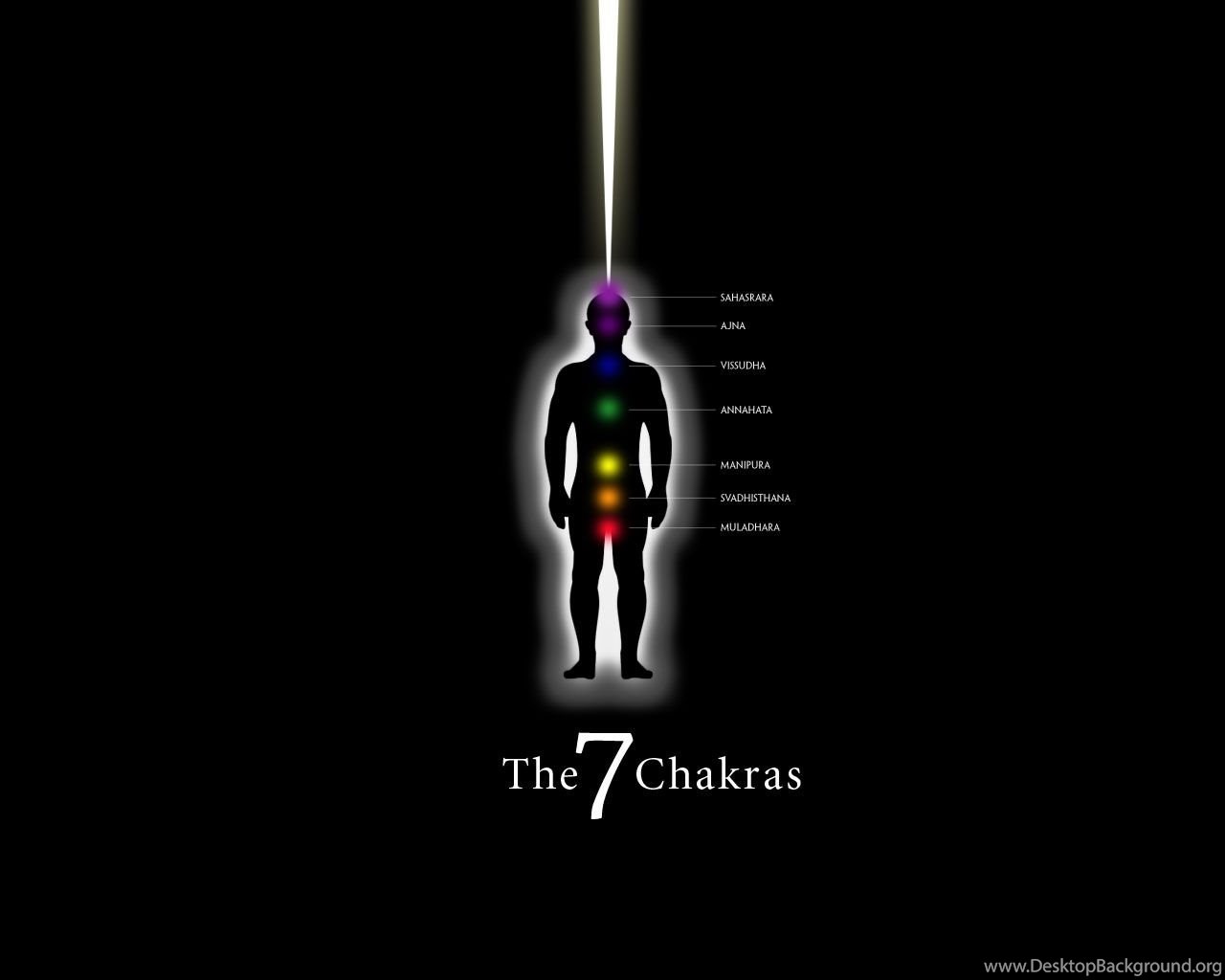 The 7 Chakras By Modularphission Desktop Background