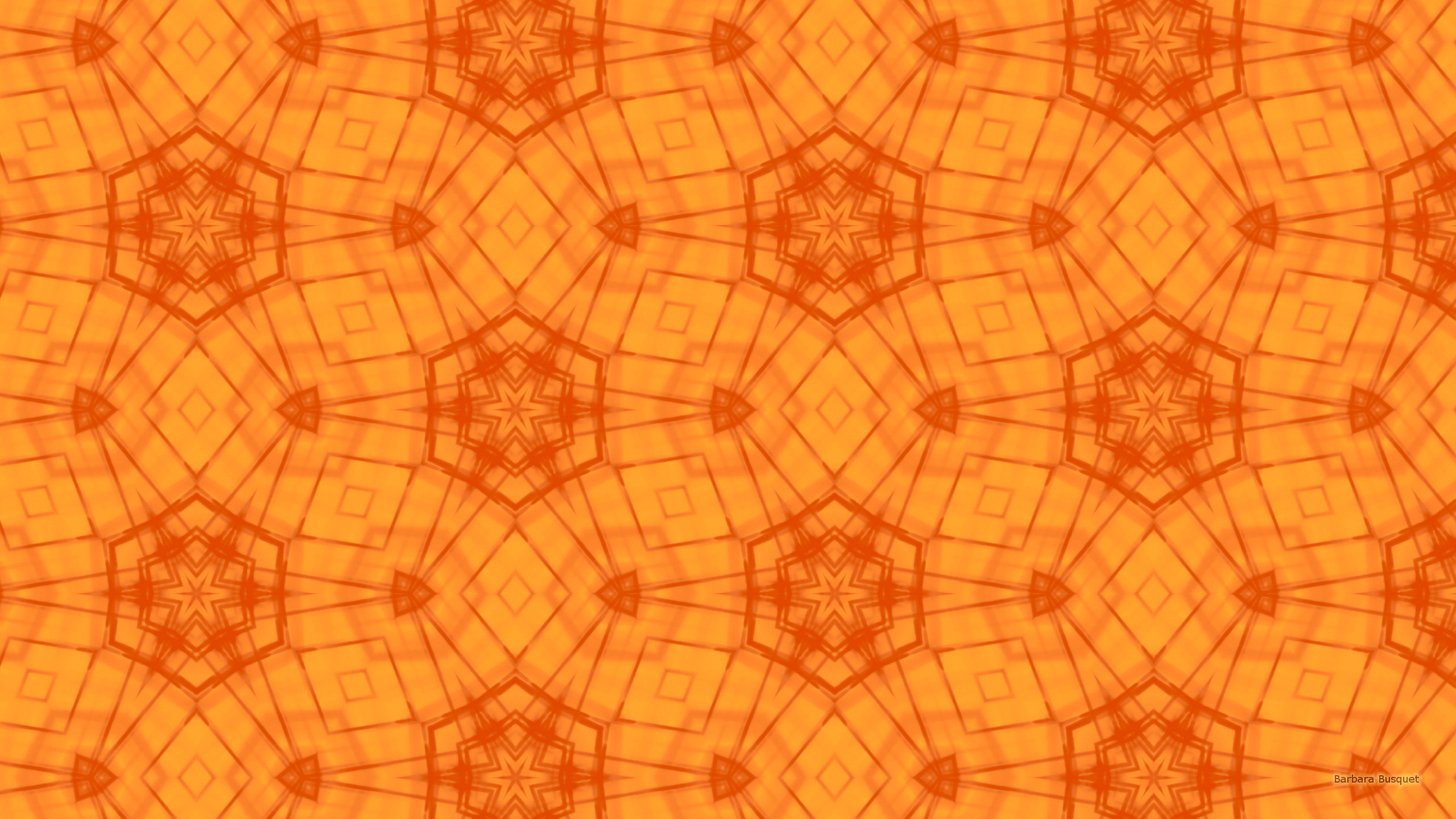 Orange star pattern wallpaper's HD Wallpaper