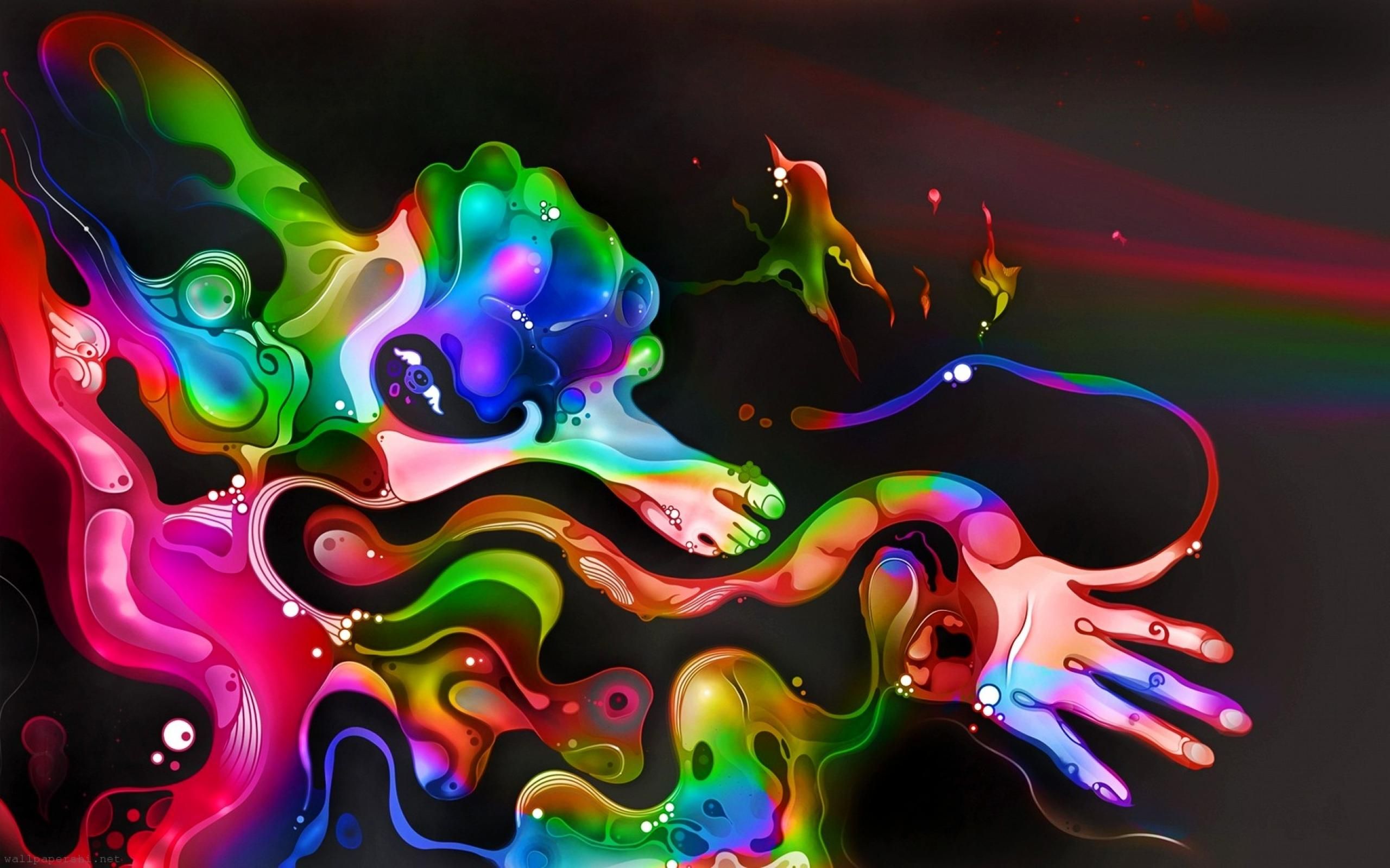 colourful art wallpaper, Colorful photography art, Abstract wallpaper